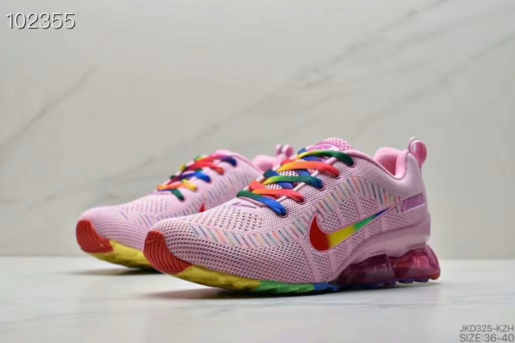 Women Nike Air Max 2020 Night Stalker Pink Rainbow Shoes